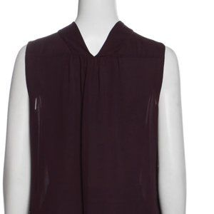 Rebecca Taylor Silk Mock neck Blouse. Size 2